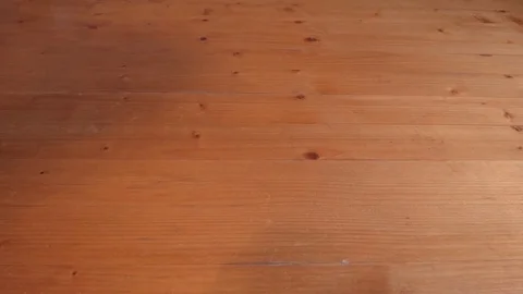 Colorful easter eggs is put on the table. One egg added later Video stock 74576952