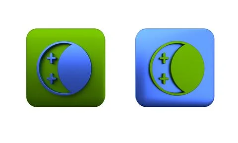 Colorful Eclipse of the sun icon isolated on white background. Total sonar .. Illustrazione stock