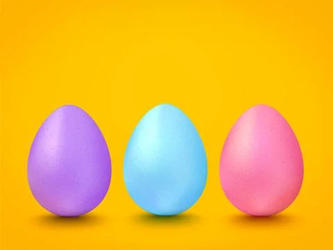 Colorful eggs for Easter Illustrazione stock