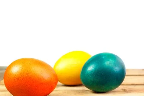 Colorful eggs Stock Photos