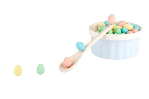 Colorful eggs Stock Photos