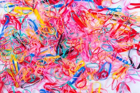 Colorful elastic Stock Photos