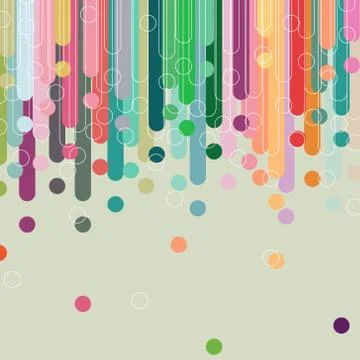 Colorful element abstract background. Illustrazione stock
