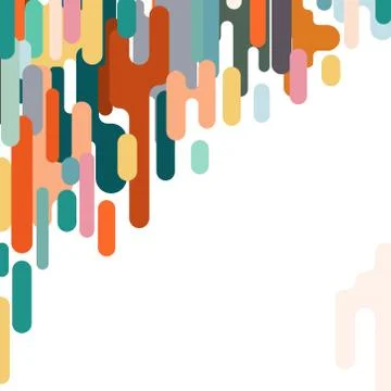 Colorful element abstract background. Stock Illustration