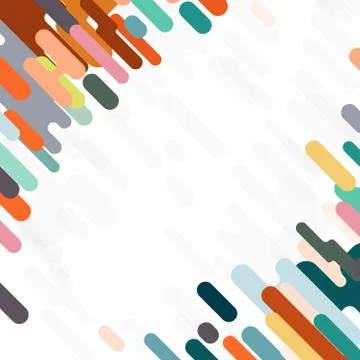 Colorful element abstract background. Stock Illustration