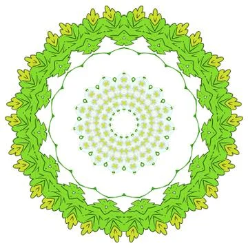 Colorful element on the white background. Stock Illustration