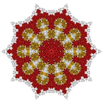 Colorful element on the white background. Stock Illustration