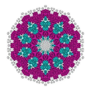 Colorful element on the white background. Stock Illustration