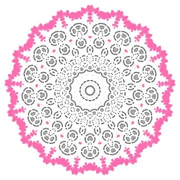 Colorful element on the white background. Stock Illustration