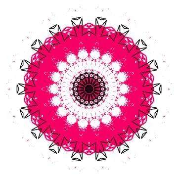 Colorful element on the white background. Stock Illustration