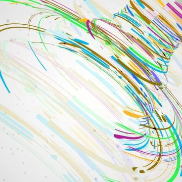 Colorful elements background イラスト素材