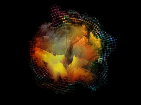 Colorful Elements Stockillustratie