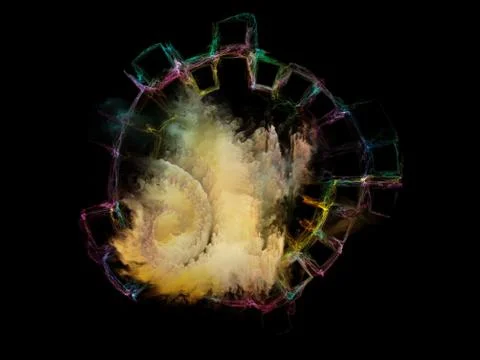 Colorful Elements 스톡 일러스트