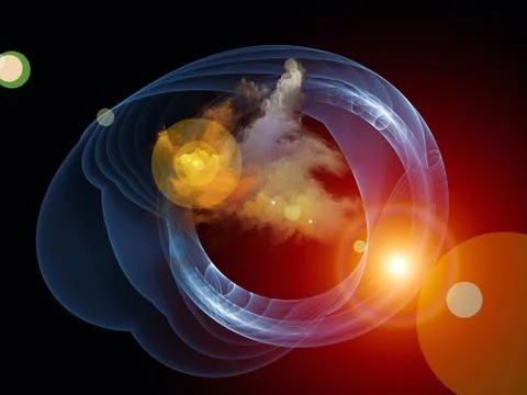 Colorful Elements Stockillustratie