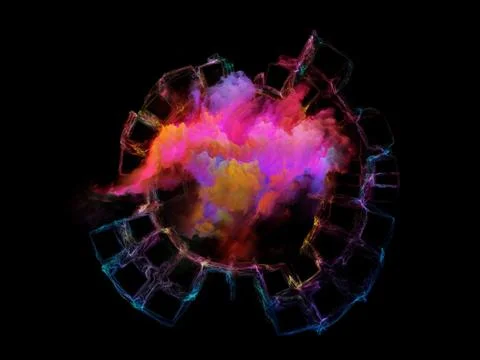 Colorful Elements Stock Illustration