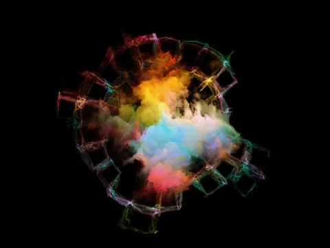 Colorful Elements Stock Illustration