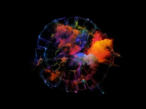 Colorful Elements 스톡 일러스트