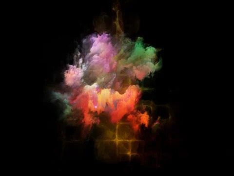 Colorful Elements Stockillustratie