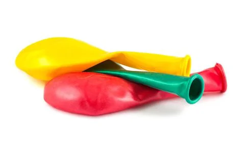 Colorful empty balloons Stock Photos