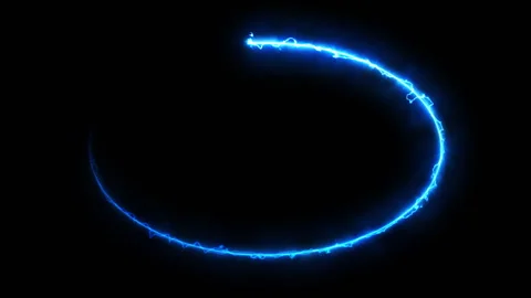 Colorful energy trails magic elegant overlay elements collection, frames glowing Stock Footage 275083953