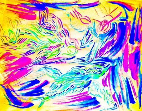 Colorful Experience Stock Illustration