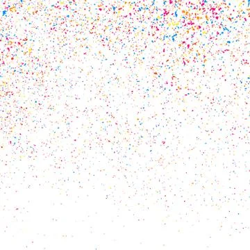 Colorful explosion of confetti. Stock-Illustration