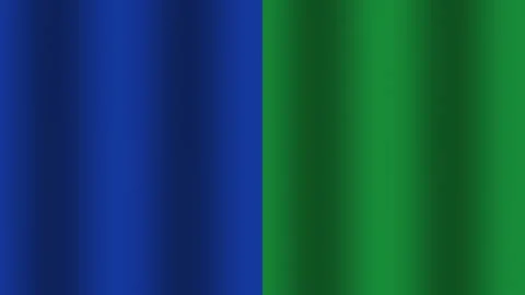 Colorful fabric draping in smooth waves with light Stock Footage 338224419