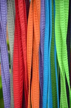 Colorful fabric pattern Stock Photos