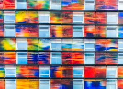 Colorful facade Stock Photos