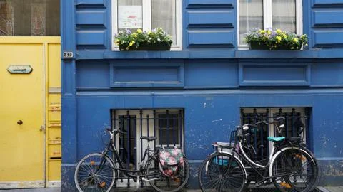 Colorful facade. 写真素材