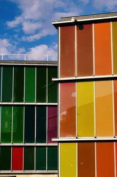 Colorful facade Stock Photos