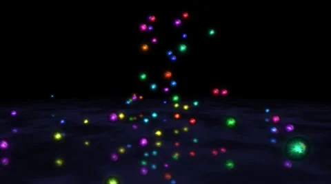 Colorful Falling Marbles 스톡 동영상 35838034