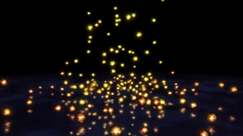Colorful Falling Marbles - Yellow Stock Footage 35857494
