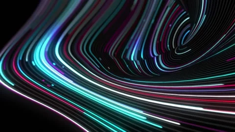 Colorful Fast Lines Background Stock Footage 157055423