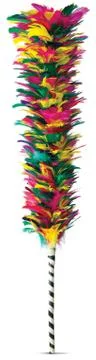 Colorful feather duster Stock Photos