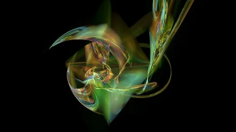 Colorful figure abstract loop motion background Stock Footage 70686329