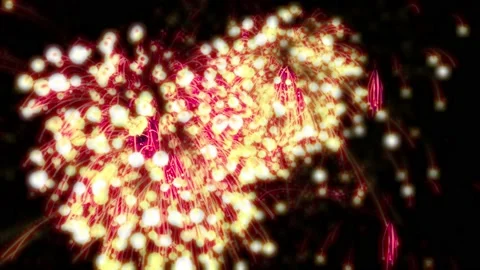 Colorful firework abstract animation. Stock Footage 172434116
