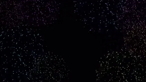 Colorful firework and black space for texture. Stock Footage 155527392