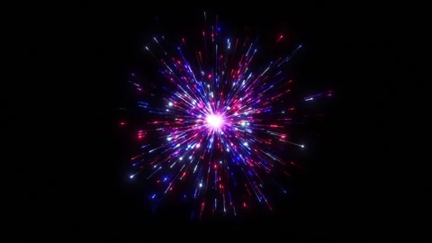 Colorful Firework Animation 스톡 동영상 333478571