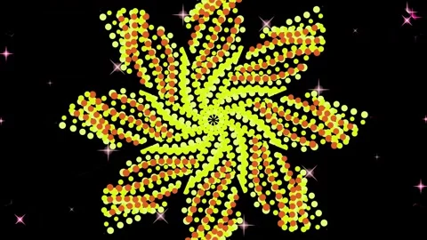 Colorful Firework Explosion in Dark Sky. Stock Footage 330349319