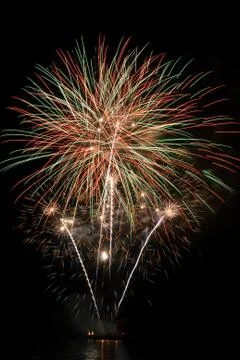 Colorful firework Stock Photos