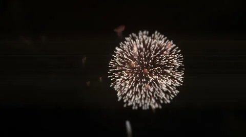 Colorful fireworks display. Stock Footage 3163232