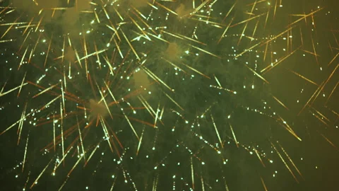 Colorful Fireworks Exploding in Night Sky 库存影片 334988119