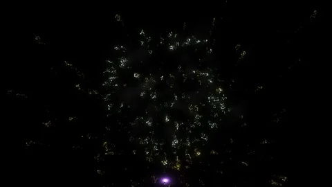Colorful fireworks explosion 스톡 동영상 72436202
