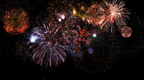 Colorful Fireworks. Stock-Footage 31741245