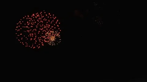 Colorful fireworks. 스톡 동영상 81768887