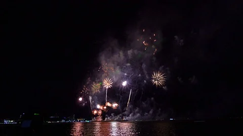 Colorful fireworks. Stock Footage 109392452