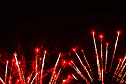 Colorful fireworks light background texture Stock Photos