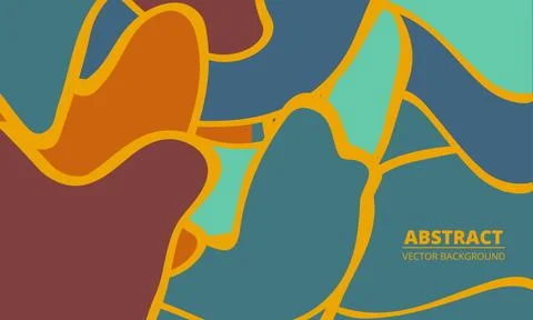 Colorful flat abstract background with colored geometric elements texture. Stock-Illustration