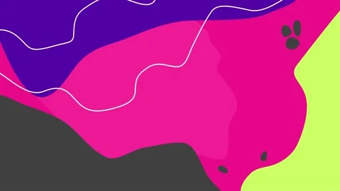 Colorful flat background Stock Footage 239876694